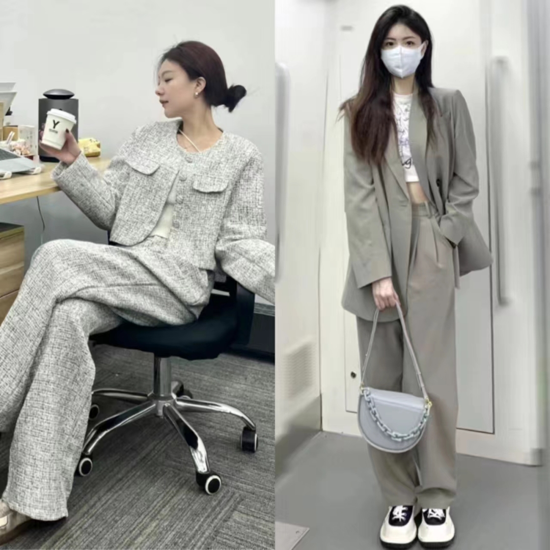 灰色裤子怎么搭配外套冬,灰裤子穿什么衣服才最好看