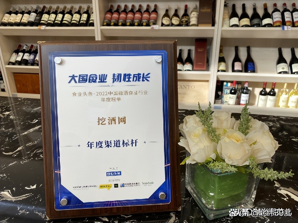 糖酒食品行业最具影响力评选，挖酒网荣获年度渠道标杆