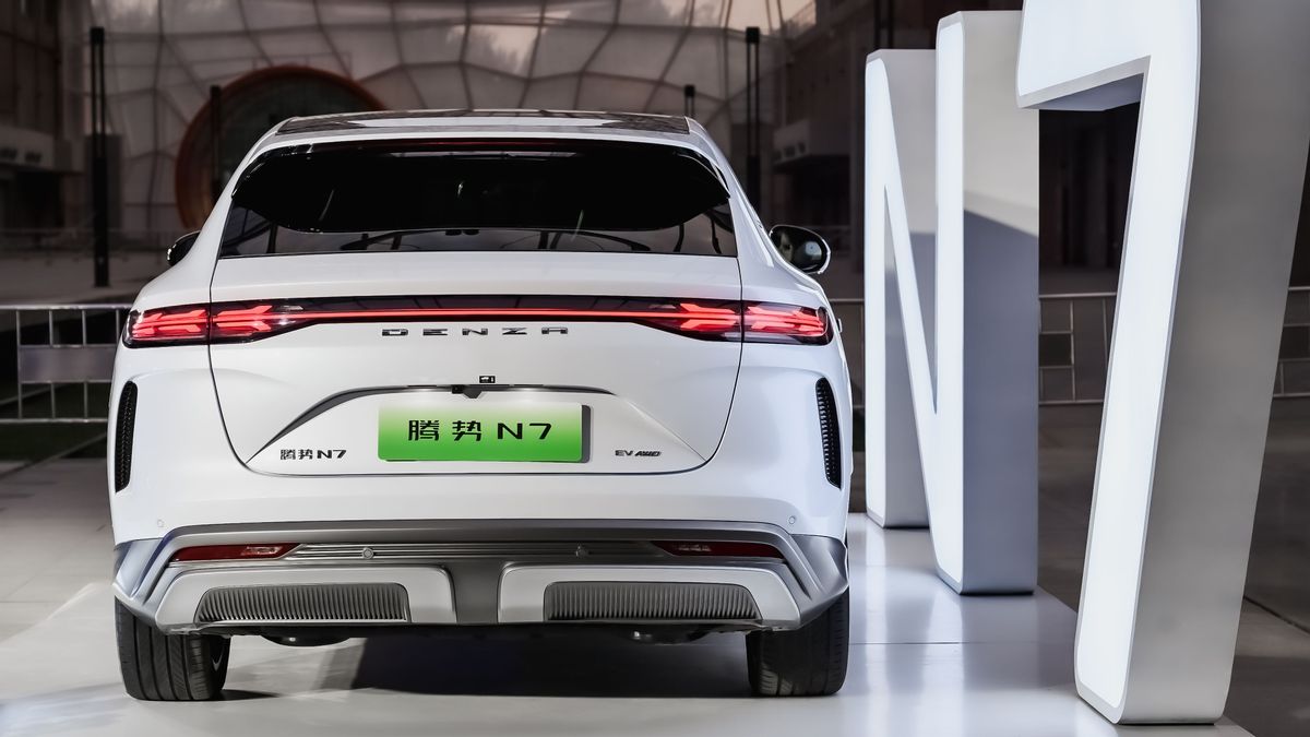 豪华大五座家用suv首选腾势n7,腾势n7不是全系标配空气悬挂