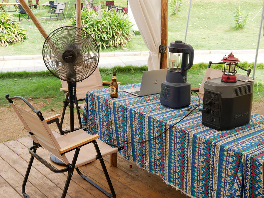 户外电源：打开露营格局的核心！正浩DELTA2电源使用体验