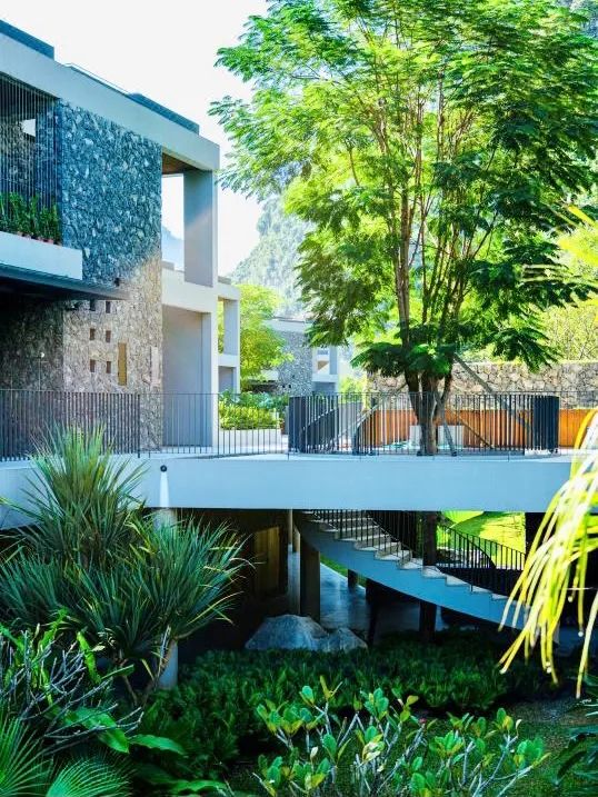 中越边境的山水桃源,藏有一家美到神仙艳羡的野奢巨作