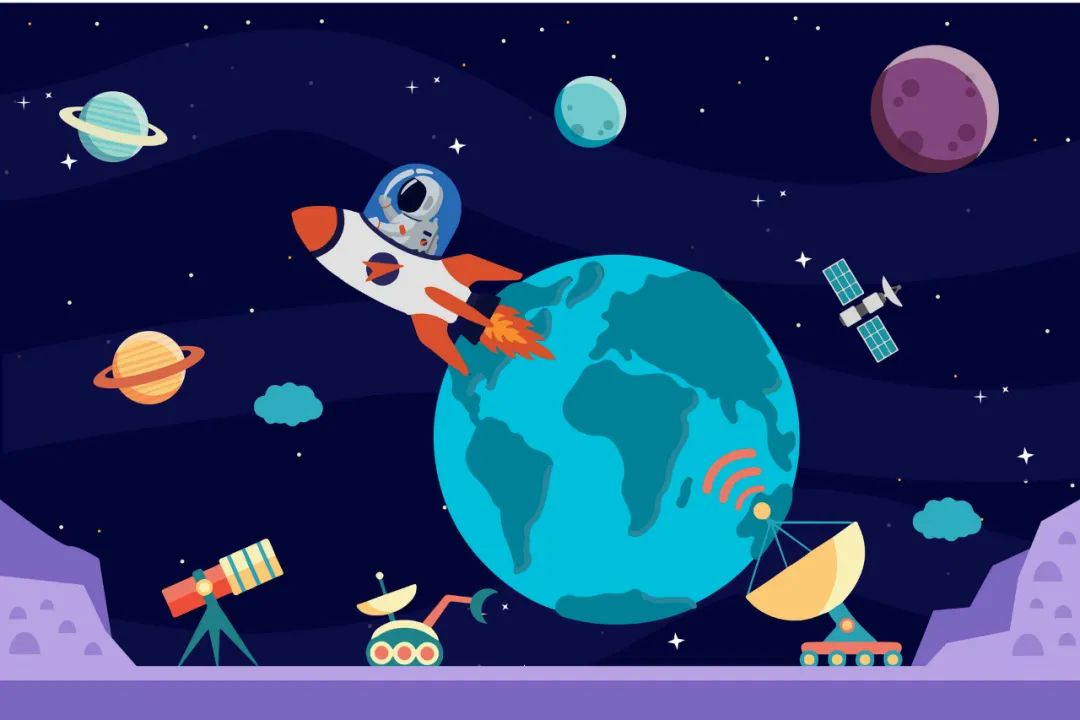 浩瀚的宇宙音乐,浩瀚的宇宙中有各种不同的天体