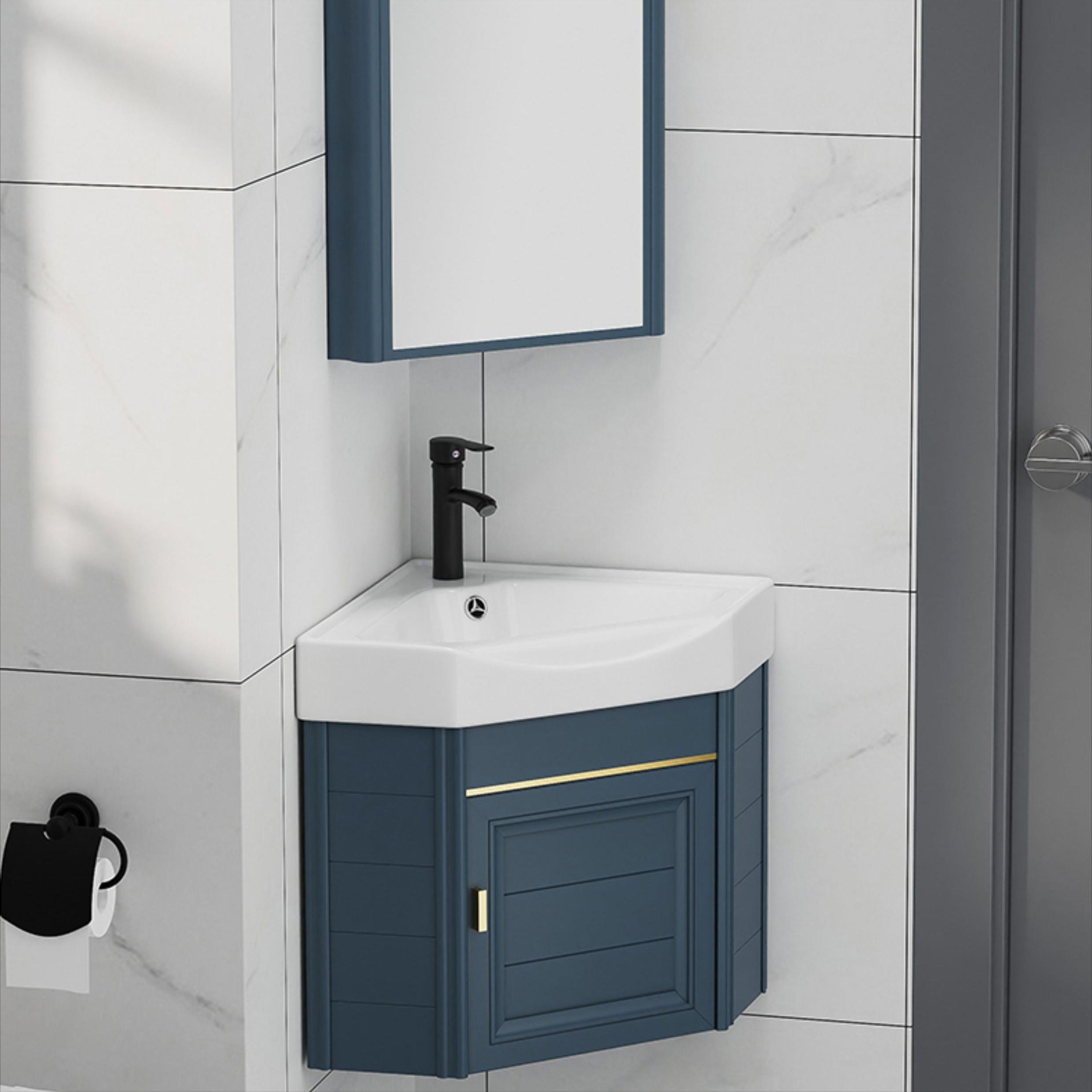 卫生间浴室柜大小选择,卫生间比较小怎样选浴室柜