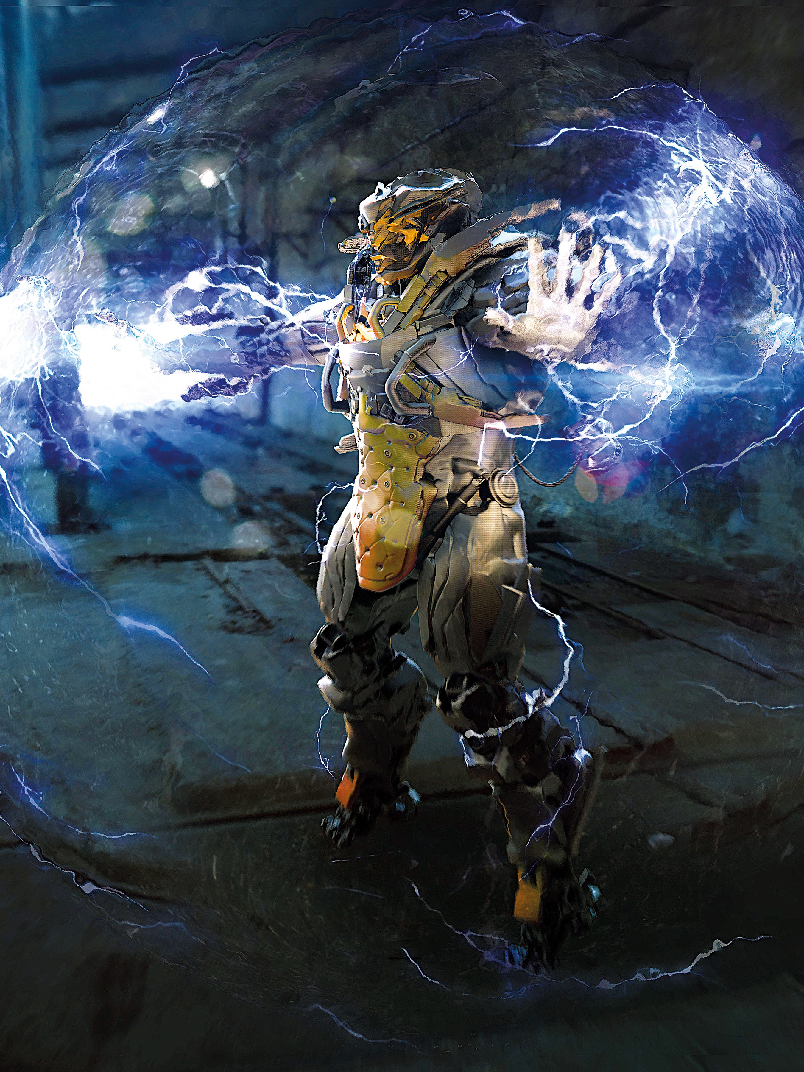 科幻怪与机械战甲的圣歌｜游戏TheArtofAnthem官方艺术设定集