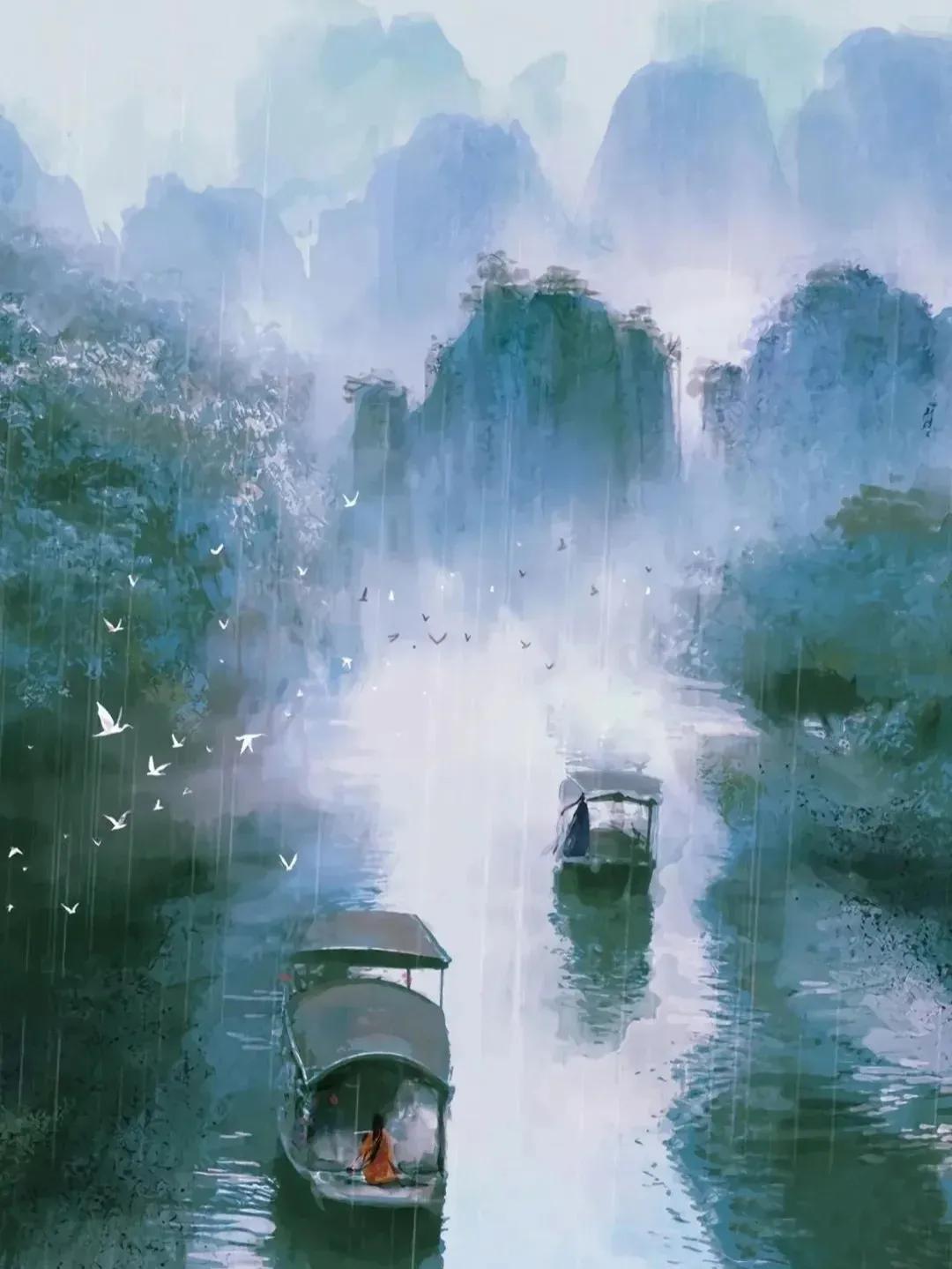 关于烟雨江南的古诗词有哪些,江南烟雨意境好的古诗