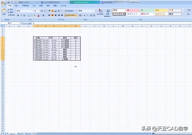 天正cad转出excel,天正cad插入图块如何改尺寸
