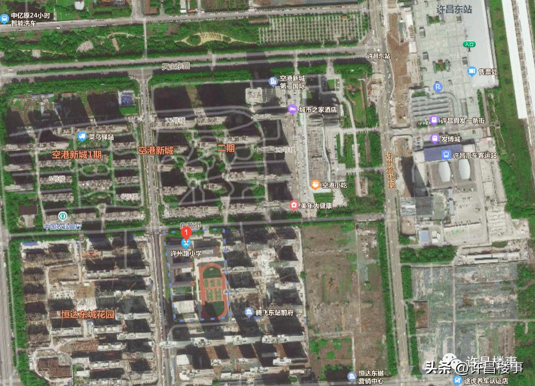 许昌市中小学学区最新划分详情,许昌市中小学学区划分图解