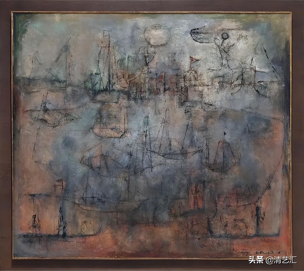 艺术家赵无极访谈,画家赵无极价值4亿的名画