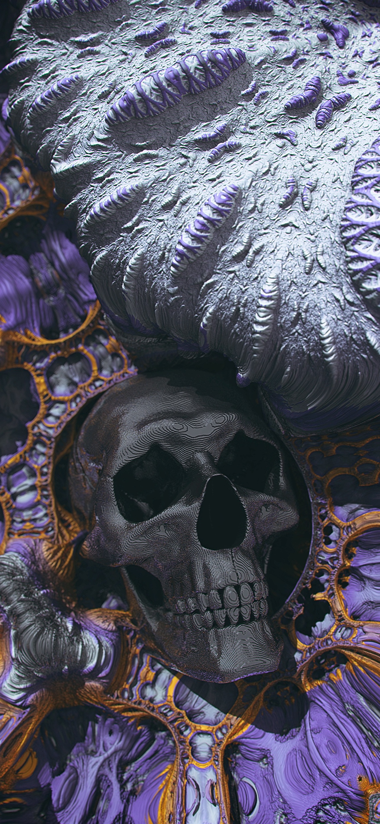 壁纸图集骷髅花,骷髅壁纸超清4k手机壁纸