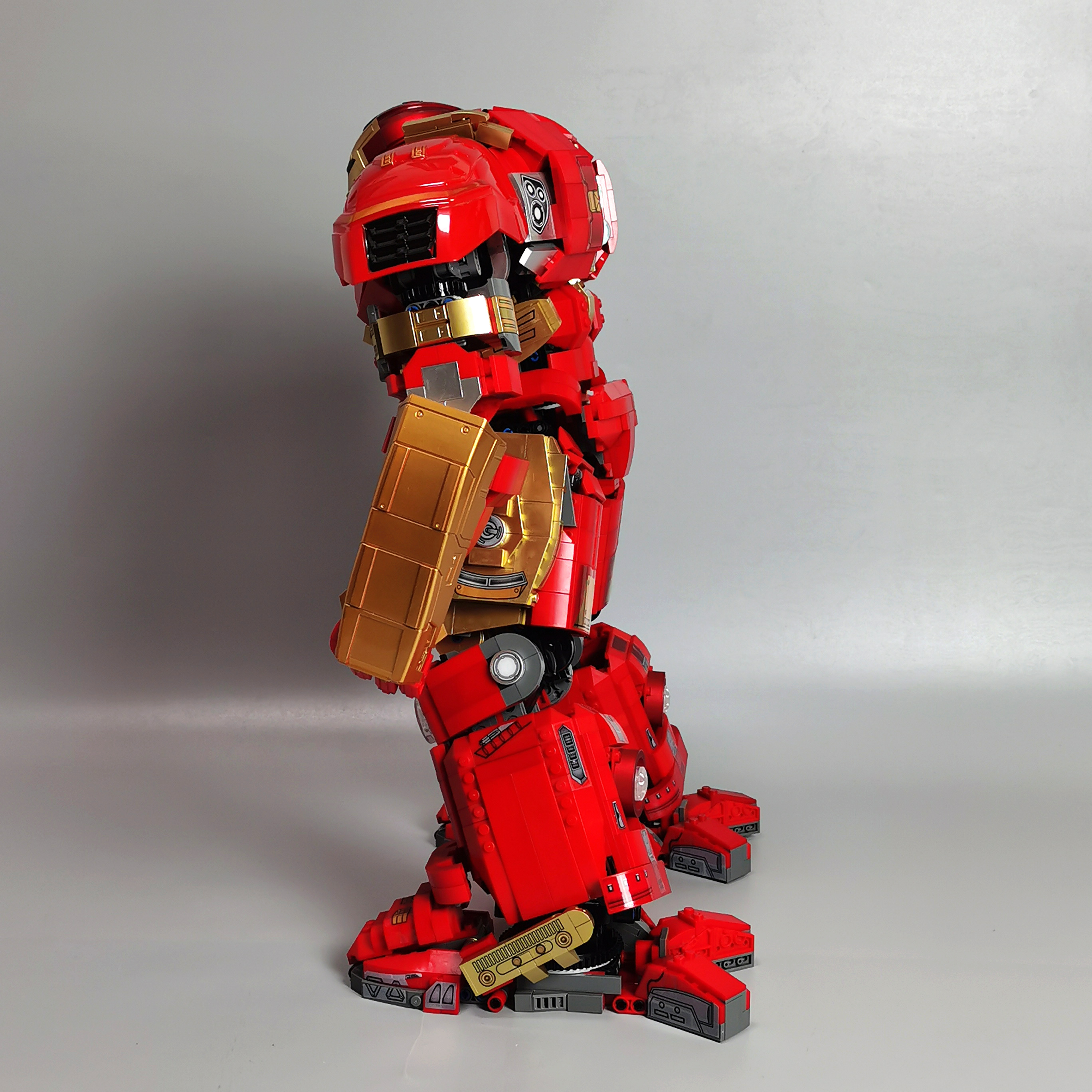 k盒子mk44反浩克装甲,k盒新品反浩克装甲拼搭