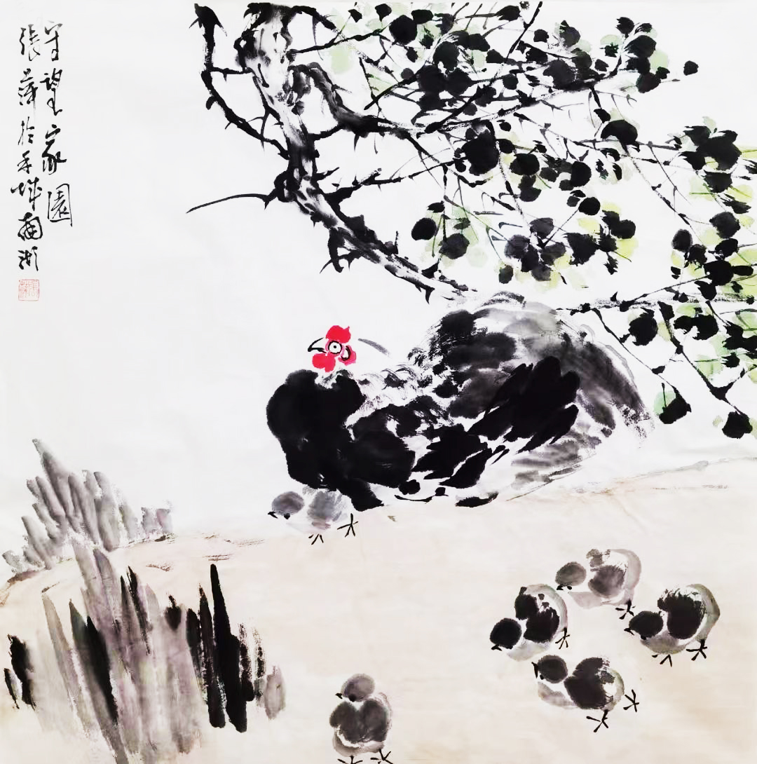 张萍:托物寓意情境交融