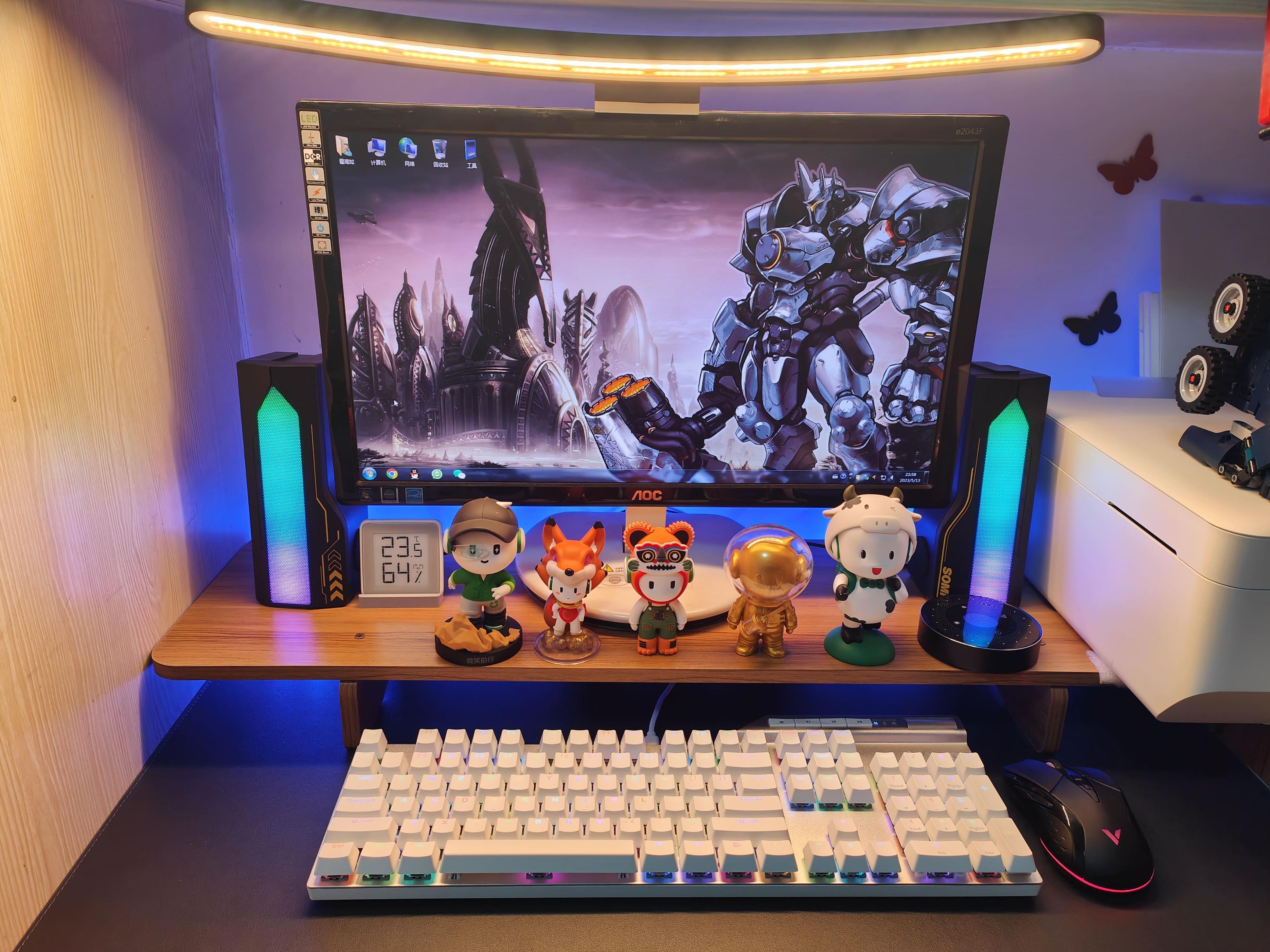 RGB拾音律动，防蓝光更护眼，LYMAX徕美视电脑屏幕挂灯值得拥有