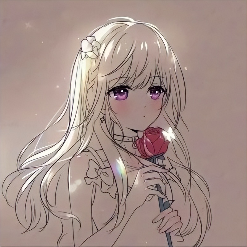 动漫情头爱意随风起,动漫可爱情头一男一女