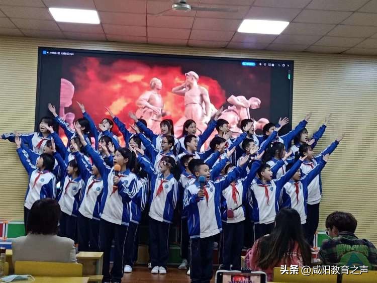 “诵读中华经典弘扬传统文化”兴平市东城一中经典诗文朗诵比赛