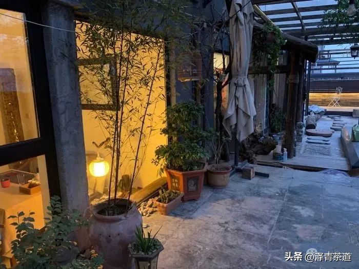 阳台创意设计成茶室,100例经典茶室设计手绘