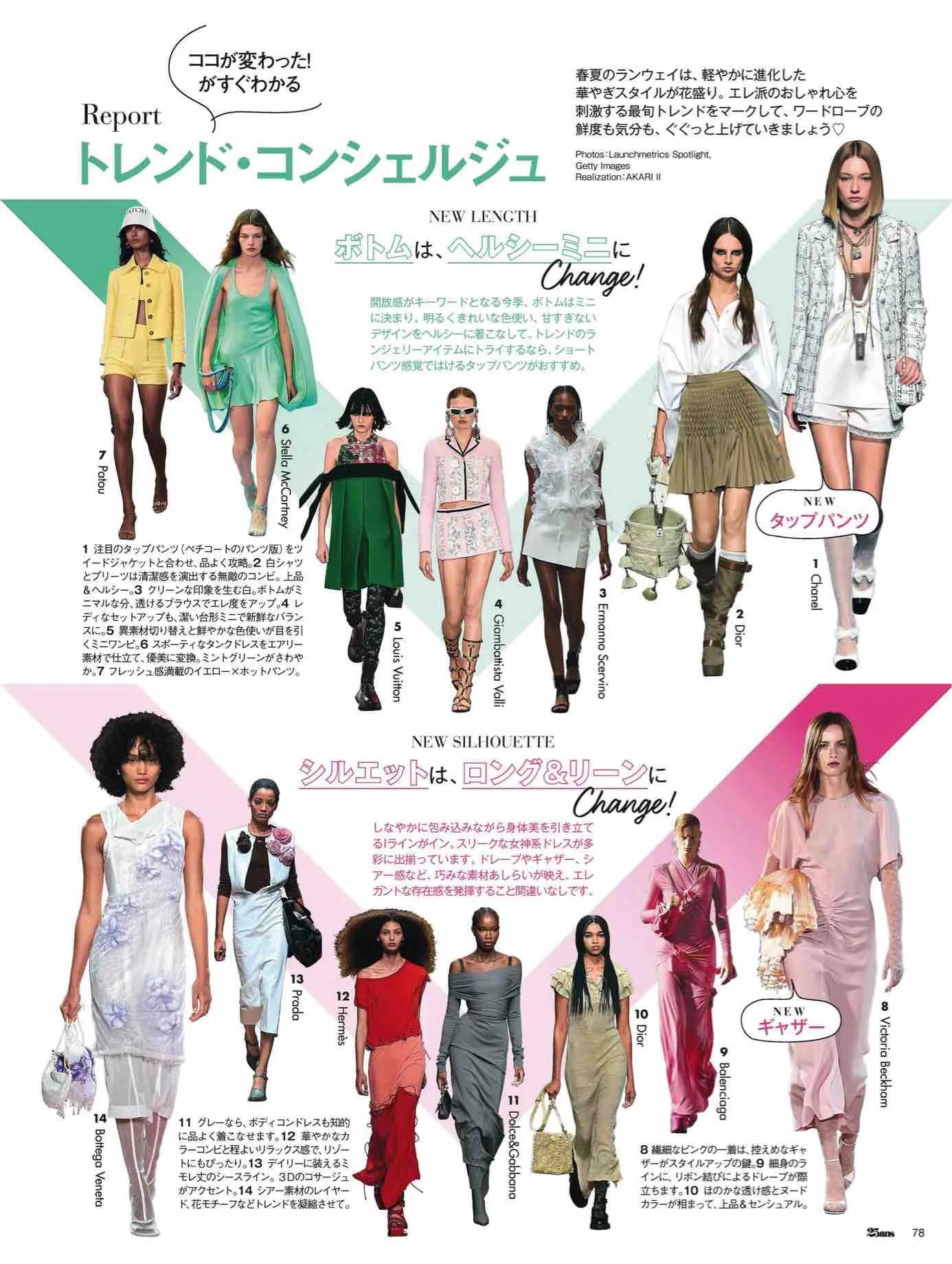 日本时尚杂志12月,25ans杂志