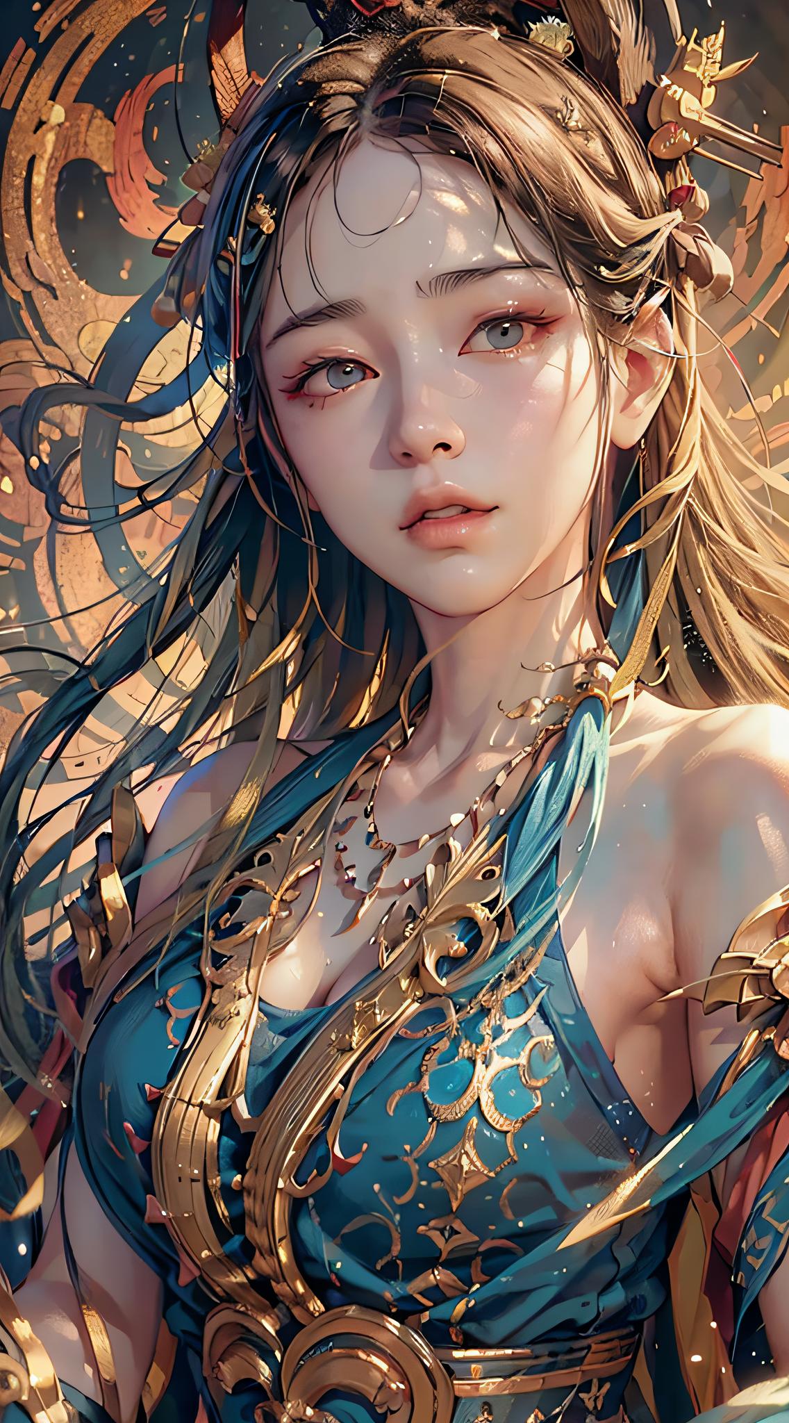 古风帝王美女壁纸图片,古风真人壁纸高清唯美女