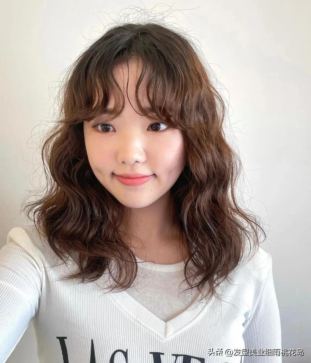 温柔蛋卷头,烫短蛋卷头