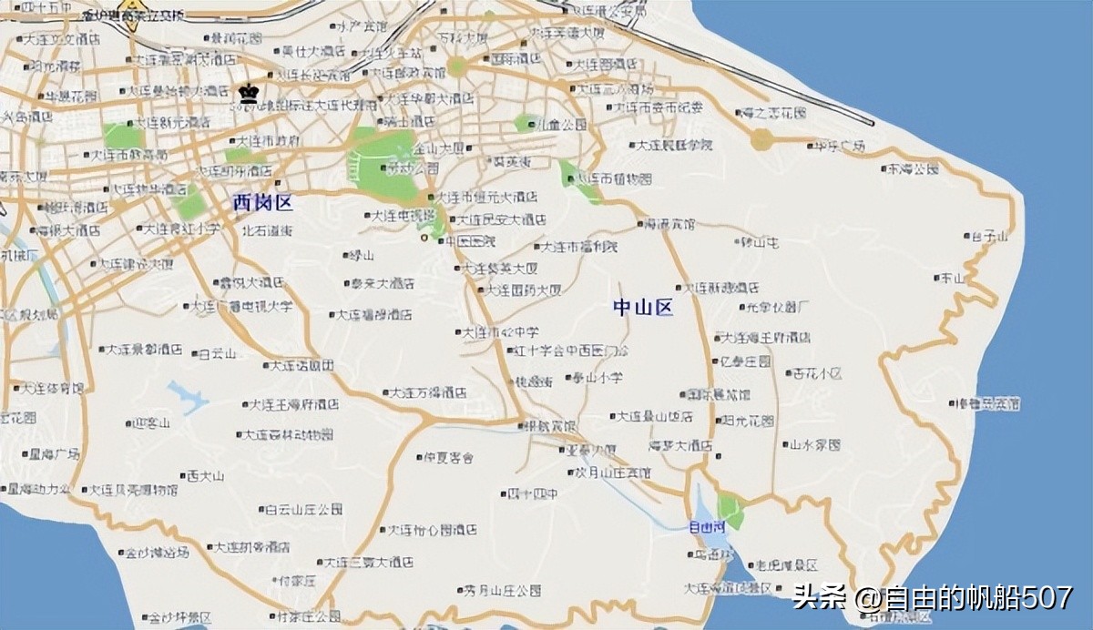 辽宁省大连市中山区天气,辽宁省大连市中山区街道