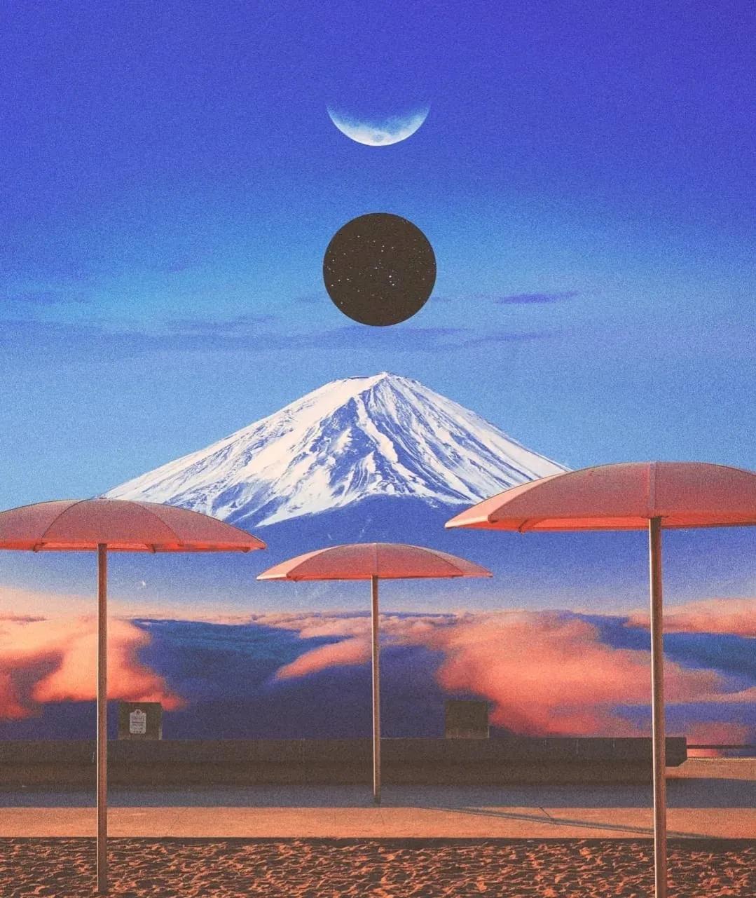 一组极具个人风格的插画,一组很有意境的插画