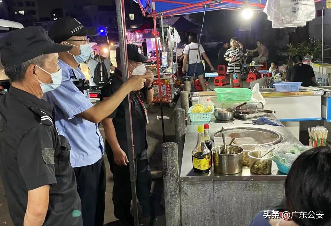 全警投入！广东公安机关开展夏夜治安巡查宣防集中统一行动