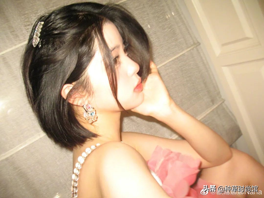 大方脸高颧骨女生适合的短发,短宽脸高颧骨女生适合的短发