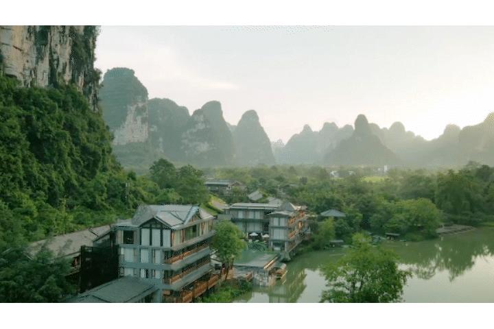 明仕田园风景区国庆节风景,广西明仕田园之旅