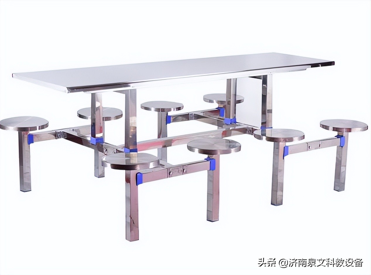 泉文科教设备生产厂家：学校餐桌的分类都有哪些？