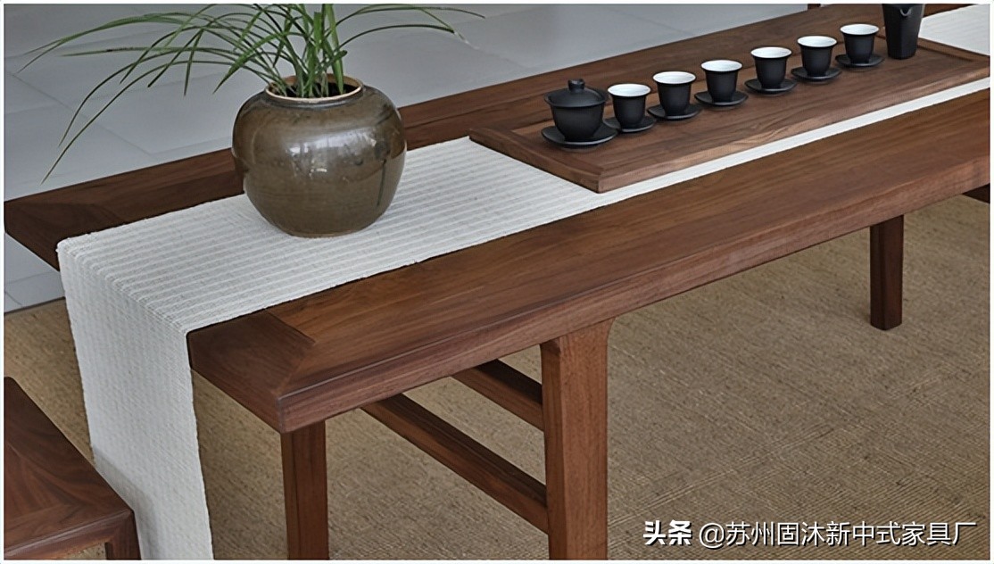 全屋实木家具新中式,新中式含蓄秀美韵味十足