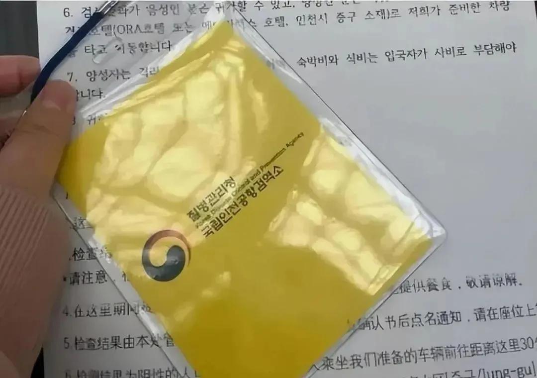 中国人入境韩国戴黄牌 (韩国入境还挂狗牌么)
