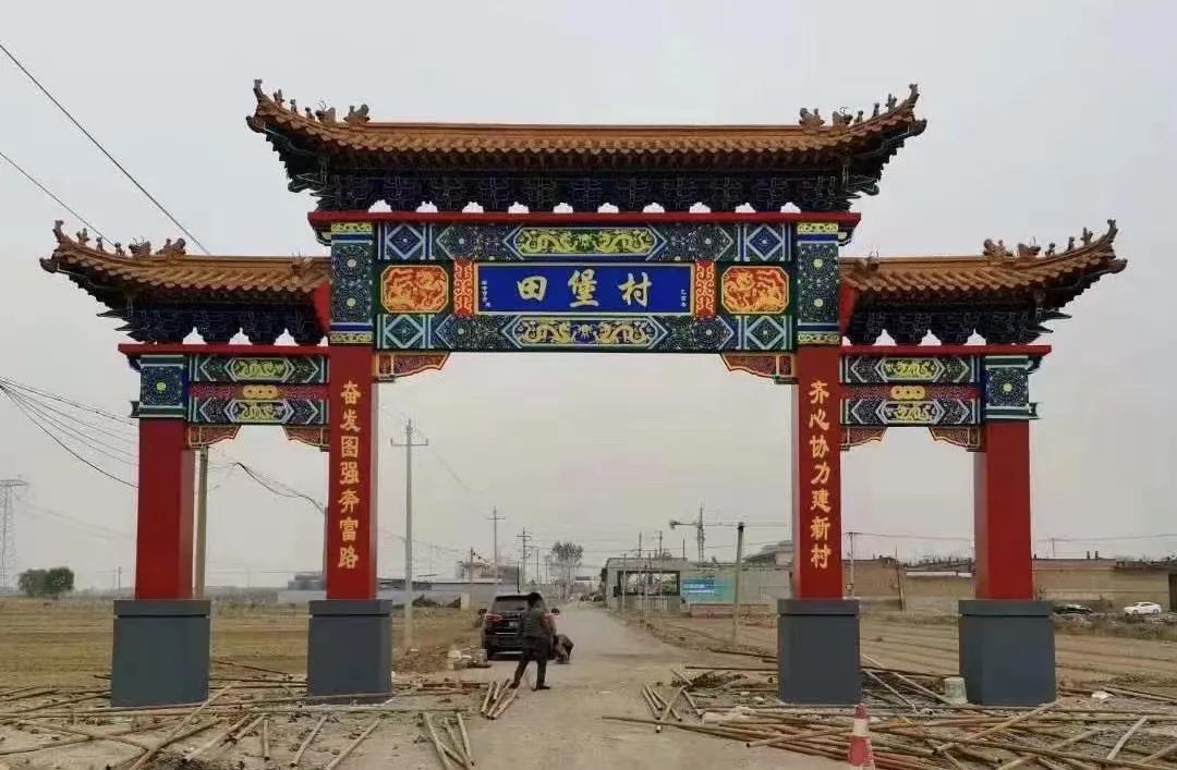 水泥仿古建筑牌楼制作,古建石雕牌坊牌楼门楼