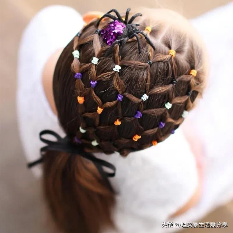 简易又日常的儿童编发,仙气十足的简单编发儿童女