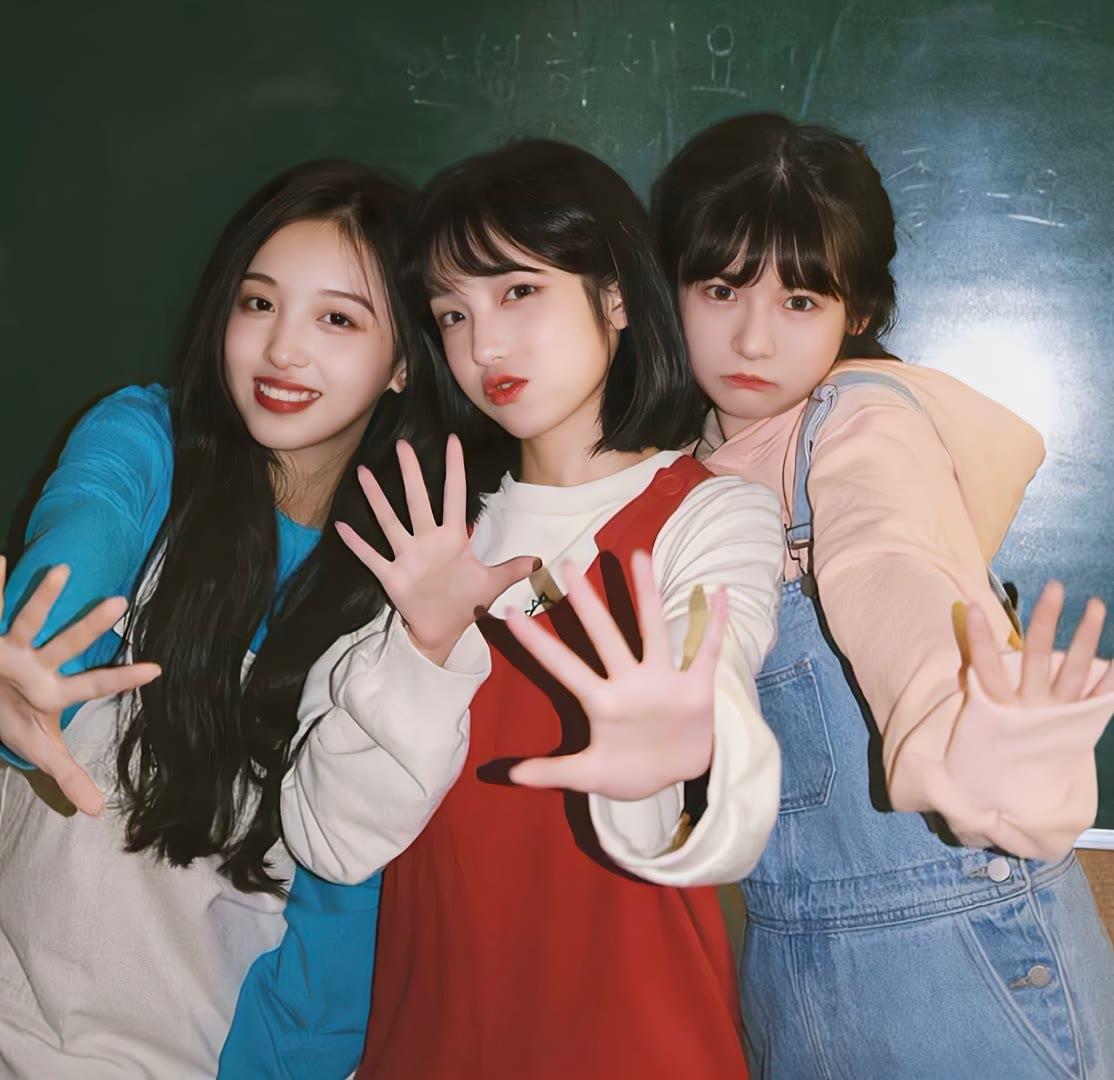 三人闺蜜头像真人不露脸,可爱头像闺蜜姐妹都可以用