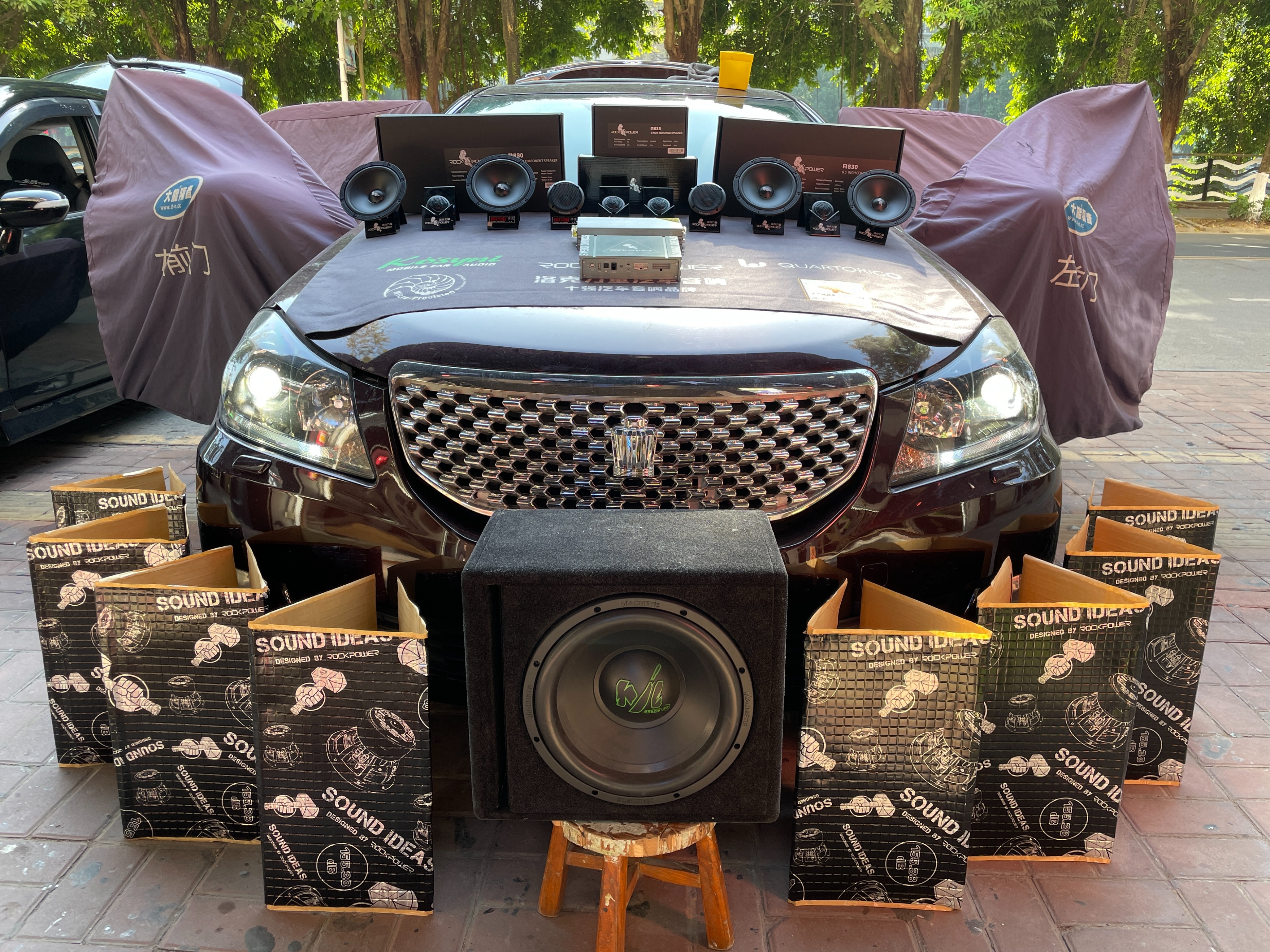 13代皇冠音响升级三分频,13代皇冠倒模三分频