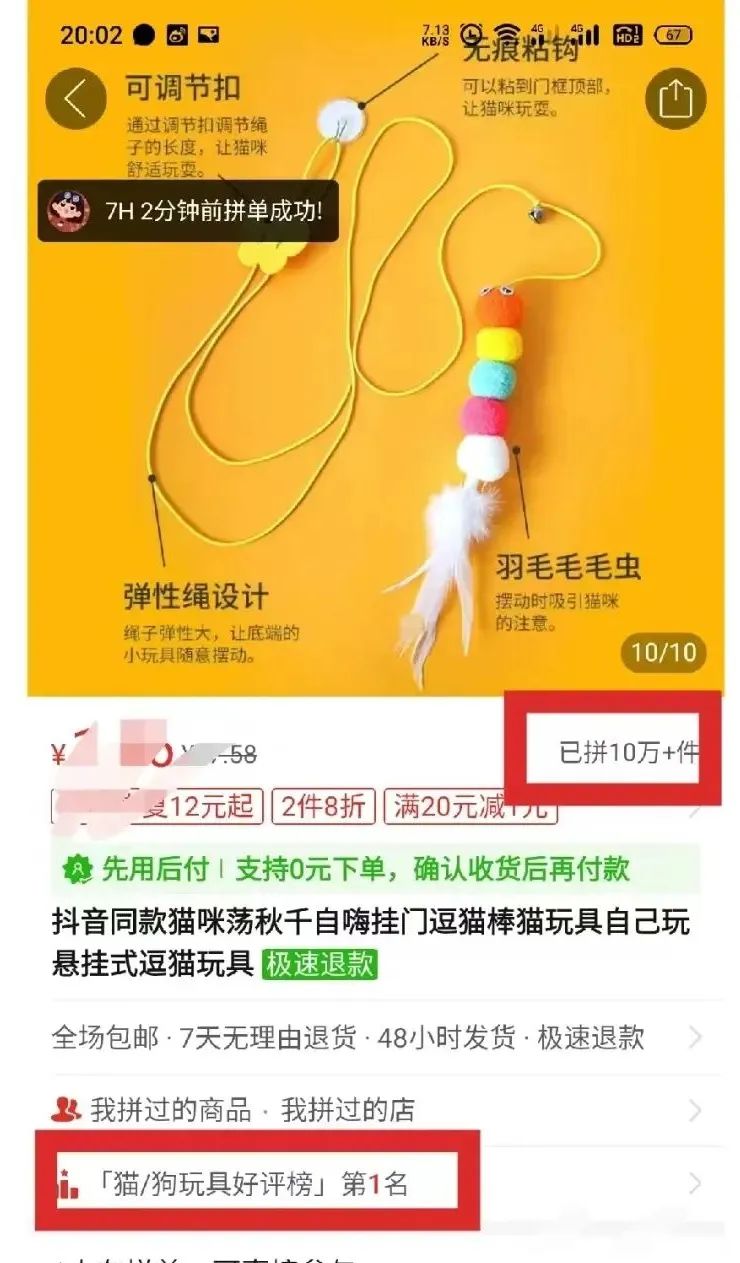 速度扩散，9.9元网红玩具竟成了猫咪的索命凶器？千万别买！