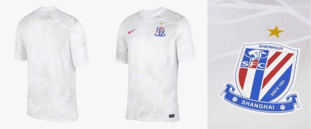 申花新款复古球衣,耐克上海申花足球服