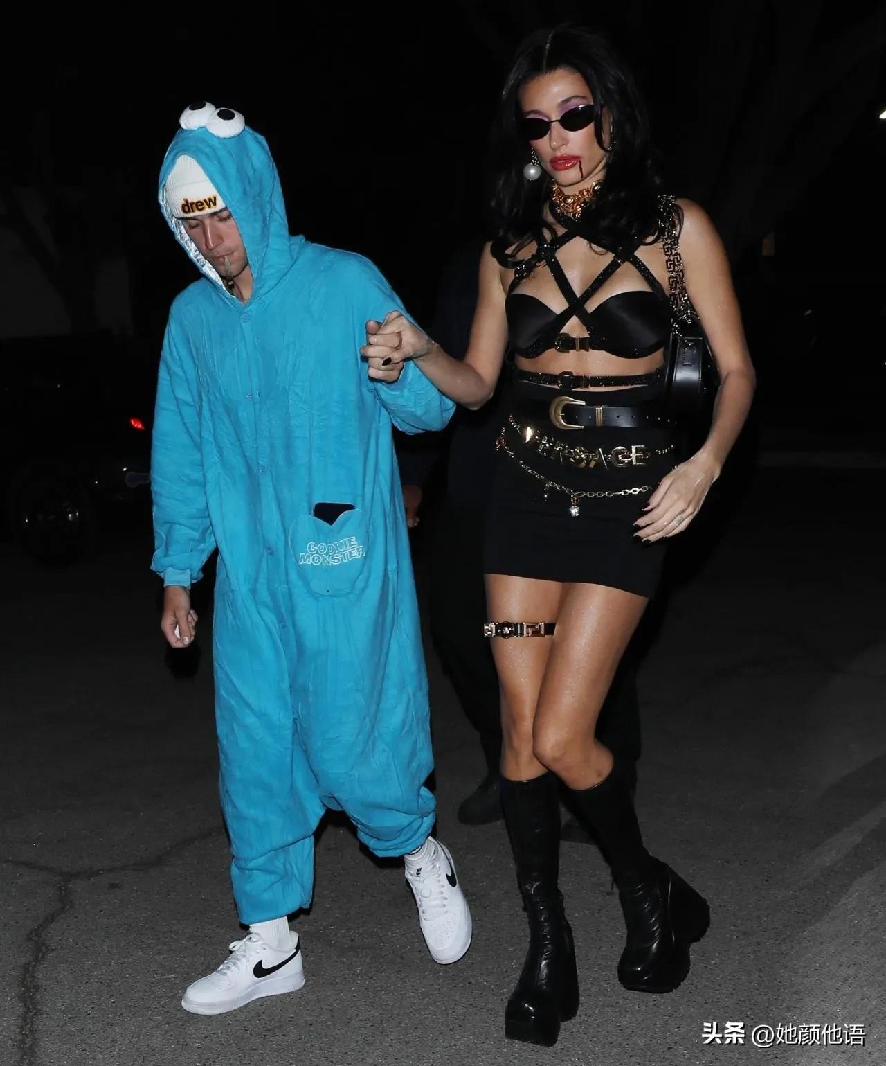 比伯万圣节的可爱装,海莉比伯衣帽间