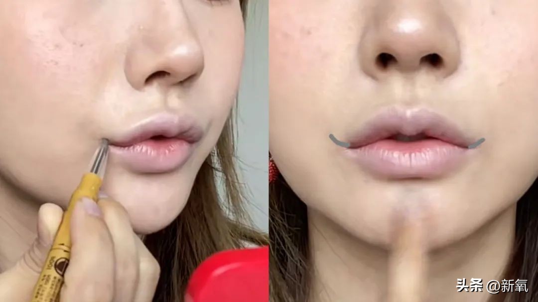 怎么画出好看的唇型,九种唇形自测欧美唇