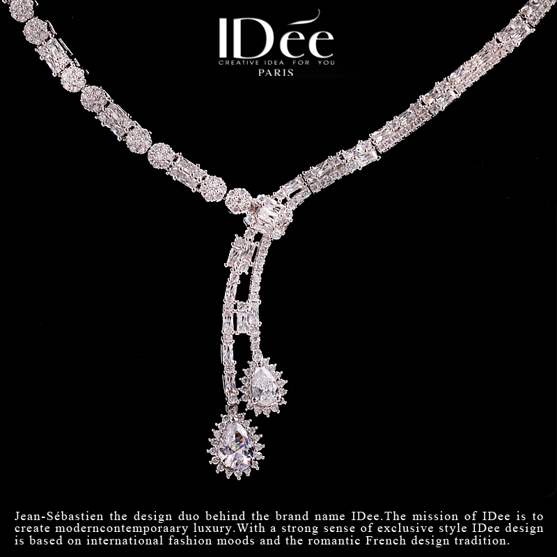 衬托你的精致高品位——IDee倾慕系列项链宴会婚礼饰品轻奢配饰