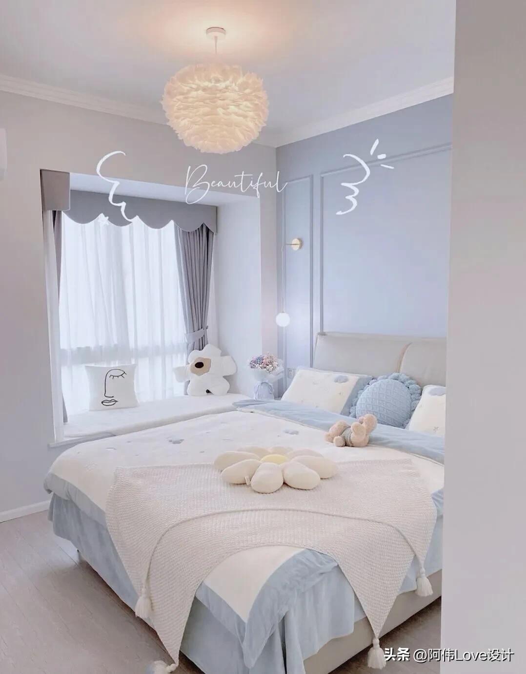 卧室刷墙颜色搭配,立邦漆卧室颜色搭配