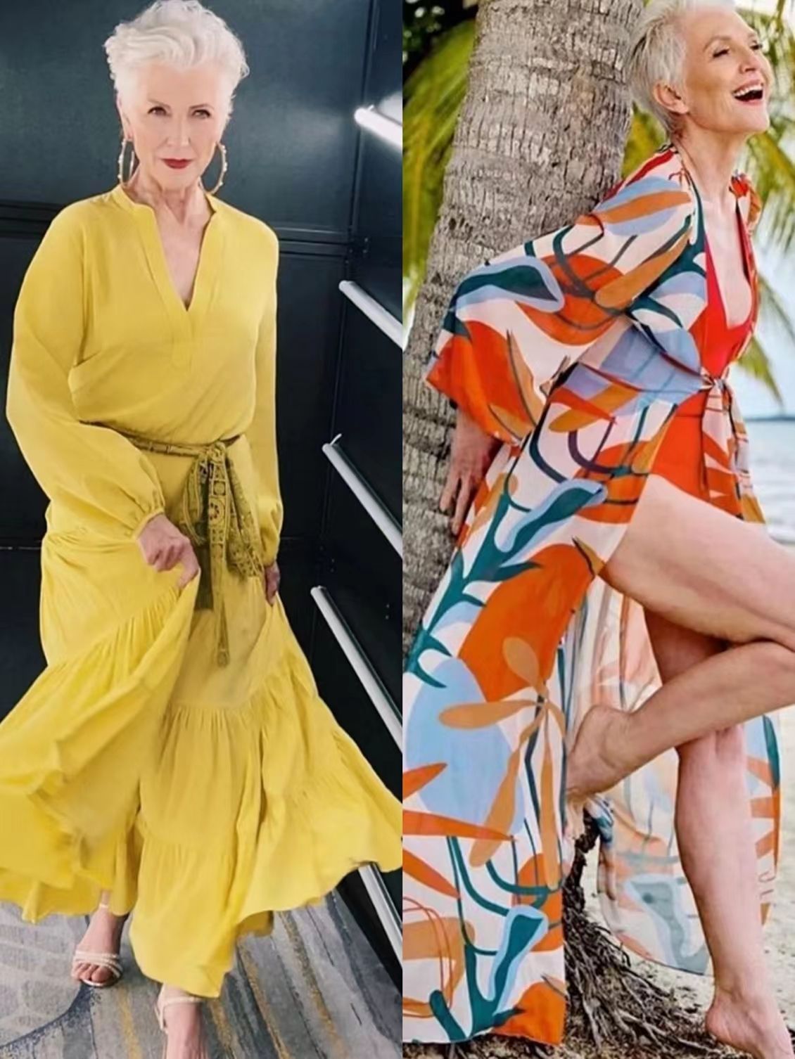 很潮的老年人穿搭,50岁中老年人怎么穿搭好看