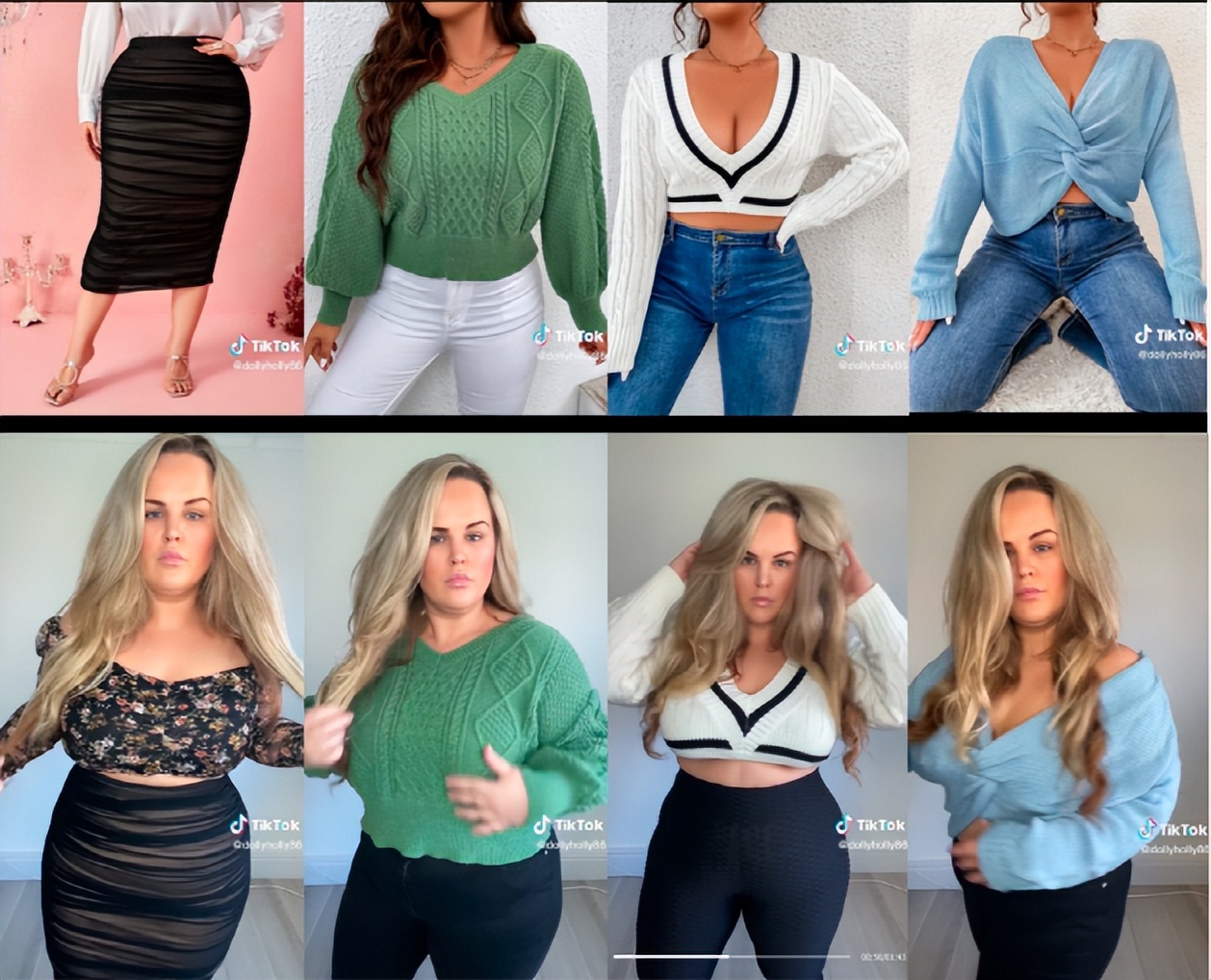 不胖不瘦大码女装,不瘦的女人