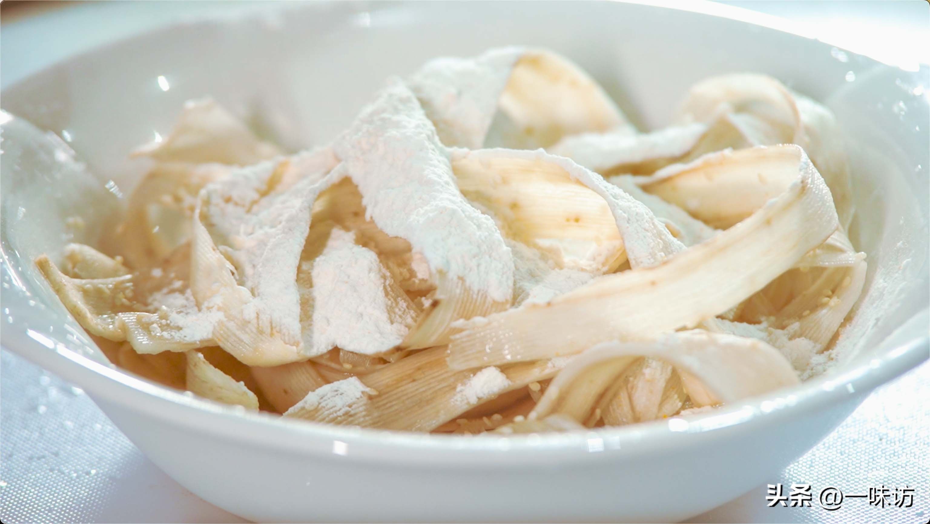 牛蒡切条,香脆牛蒡做法