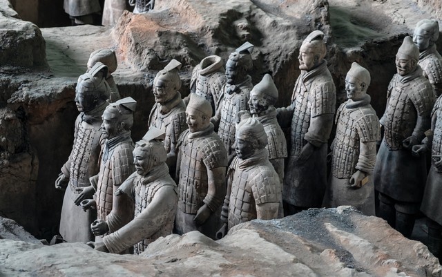 秦始皇一统六国死亡人数,秦始皇一统六国战争场面