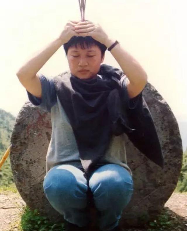 出家李娜和姜昆合影照片,姜昆遇到李娜