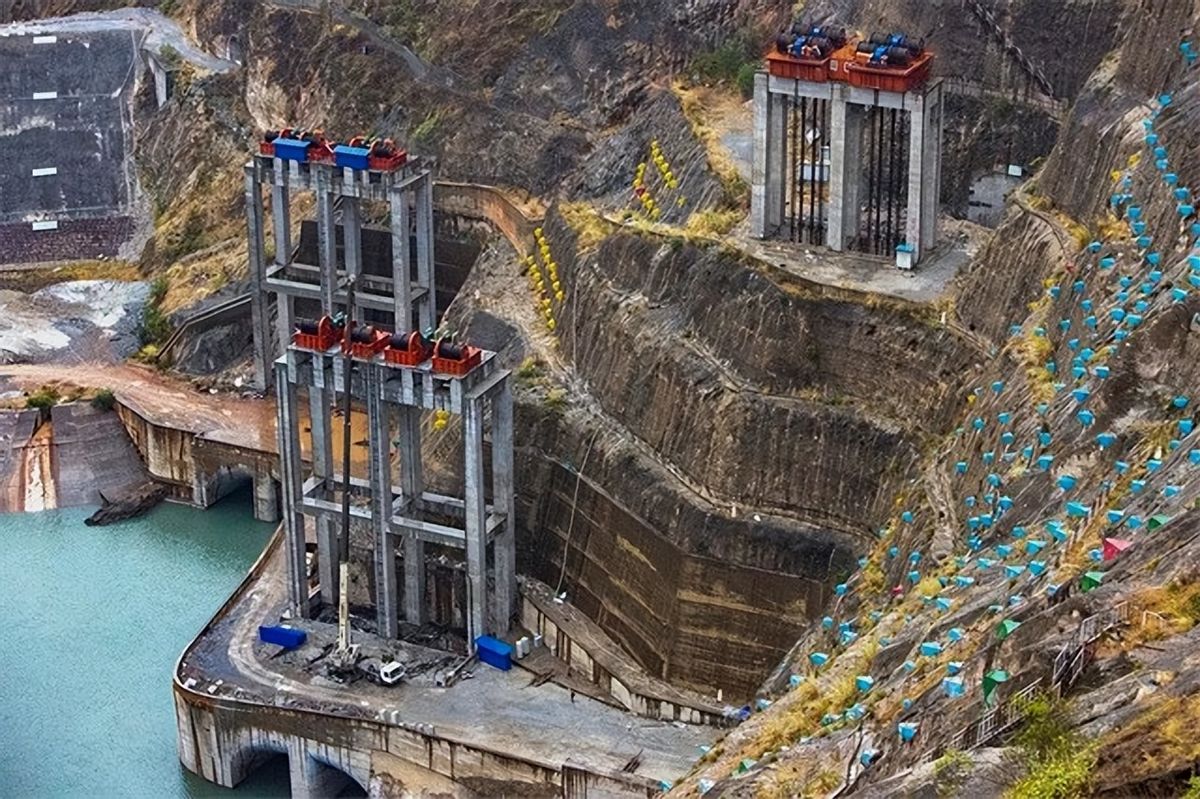 乌东德水电站创造的世界之最,中国第四大水电站乌东德投产发电