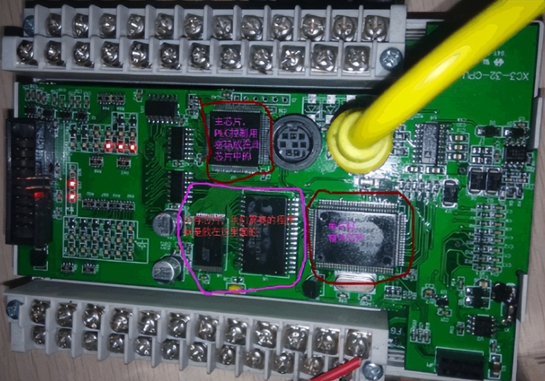 信捷plc实物接线图,信捷plc上传口令如何解密