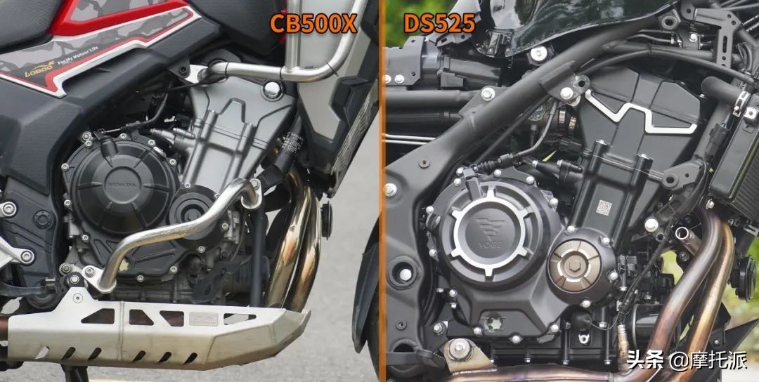 对比评测cb500x,ds525x对比本田cb400x