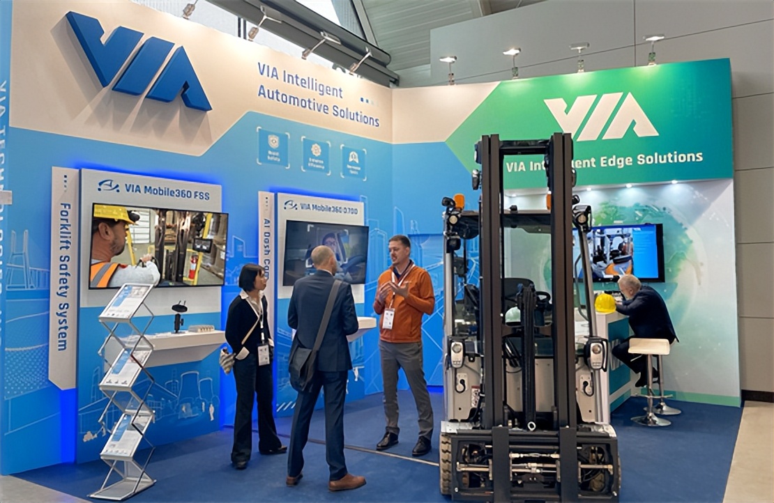 威盛亮相德国LogiMat2023，向世界展示创新智能解决方案