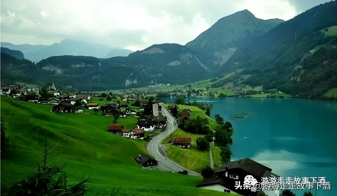 欧洲瑞士旅游线路,卢塞恩金色山口观光火车